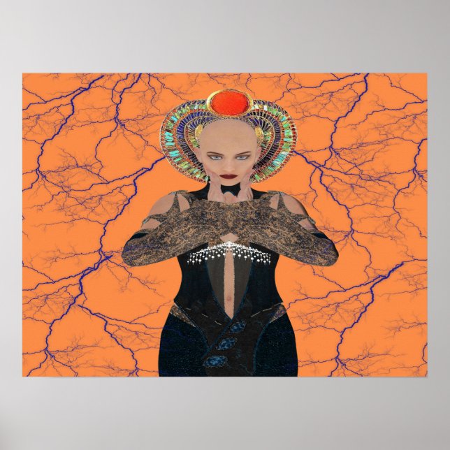 Egyptian Electric Magic Poster (Front)