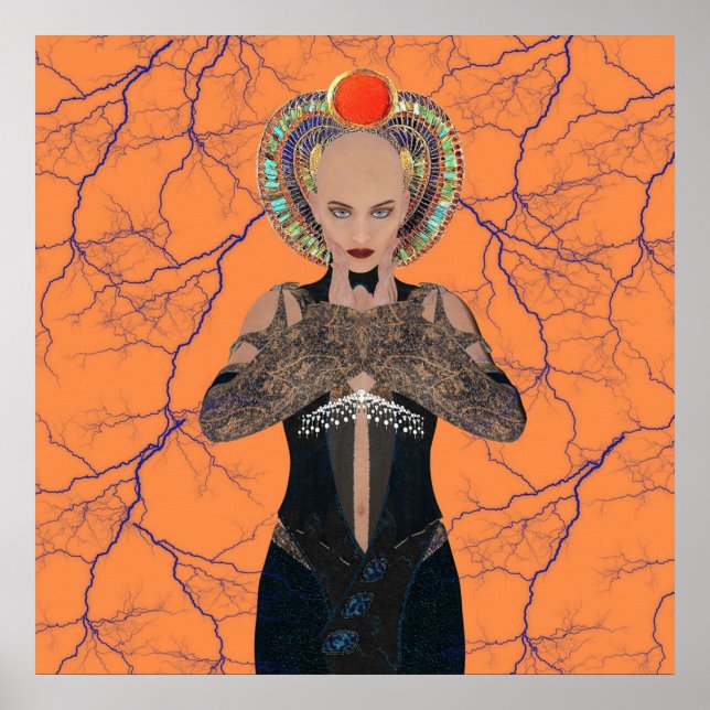 Egyptian Electric Magic Poster (Front)