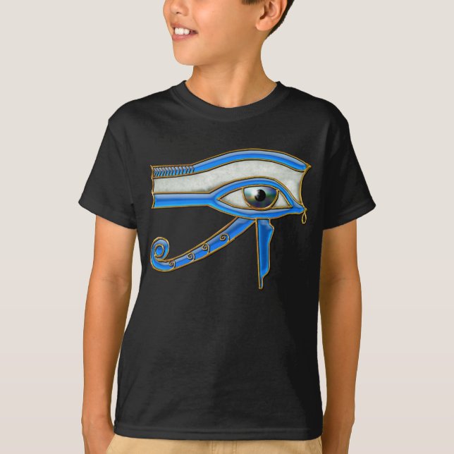 Egyptian Eye of Horus Ancient Art Designer Shirt (Front)