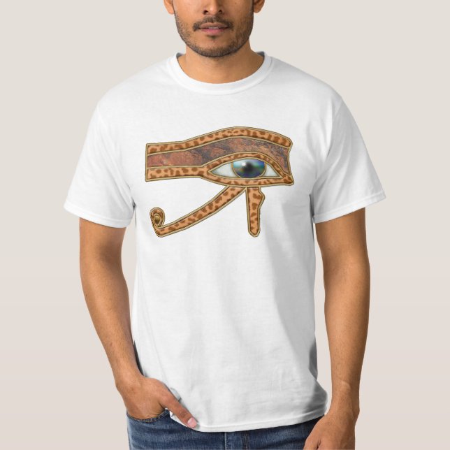 Egyptian Eye of Horus Ancient Art Designer Shirt (Front)
