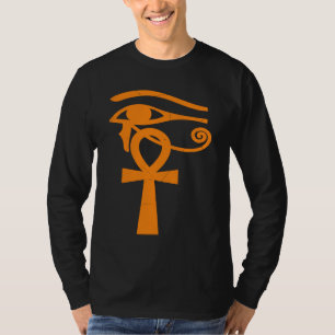Egyptian Eye Of Horus Ankh Egypt Archaeologist T-Shirt