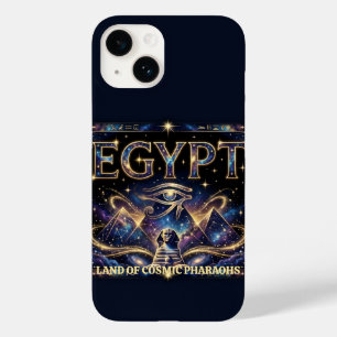 Egyptian Eye of Horus Cosmic Pyramid Art Case-Mate iPhone 14 Case