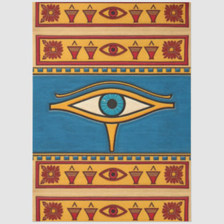 Egyptian Eye of Horus, Eye of Ra Egypt Deity Tissue Paper