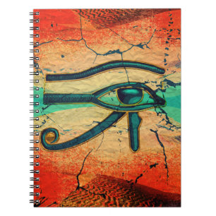 Egyptian Eye of Horus - Ra Notebook