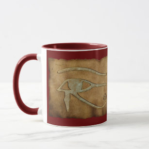 Egyptian Eye of Horus Wadjet Gift Mugs