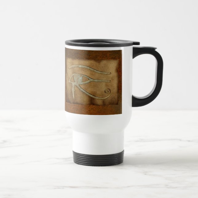 Egyptian Eye of Horus Wadjet Gift Mugs (Right)