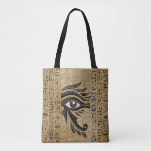 Egyptian Eye of Horus - Wadjet Tote Bag
