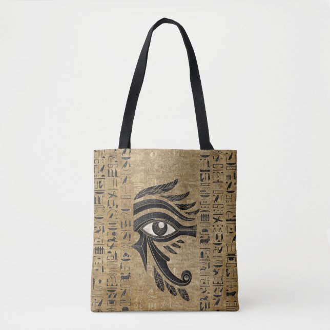 Egyptian Eye of Horus - Wadjet Tote Bag (Front)