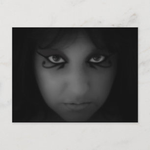Egyptian eyes post card