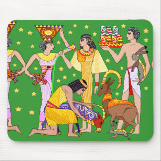 EGYPTIAN FESTIVAL MOUSE MAT