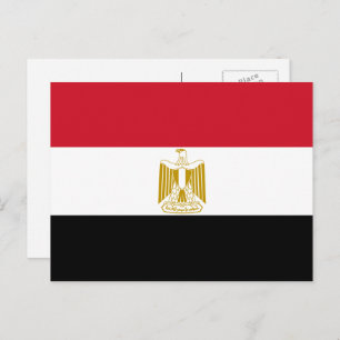 Egyptian Flag, Flag of Egypt Postcard