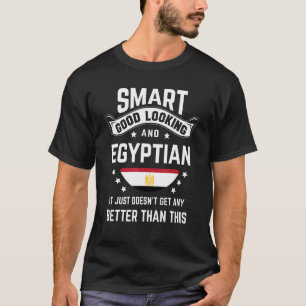 Egyptian Flag Native Pride  Egypt Egyptian Roots T-Shirt