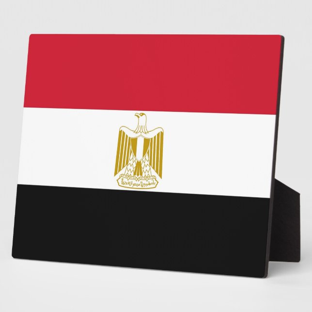 Egyptian Flag Plaque (Side)