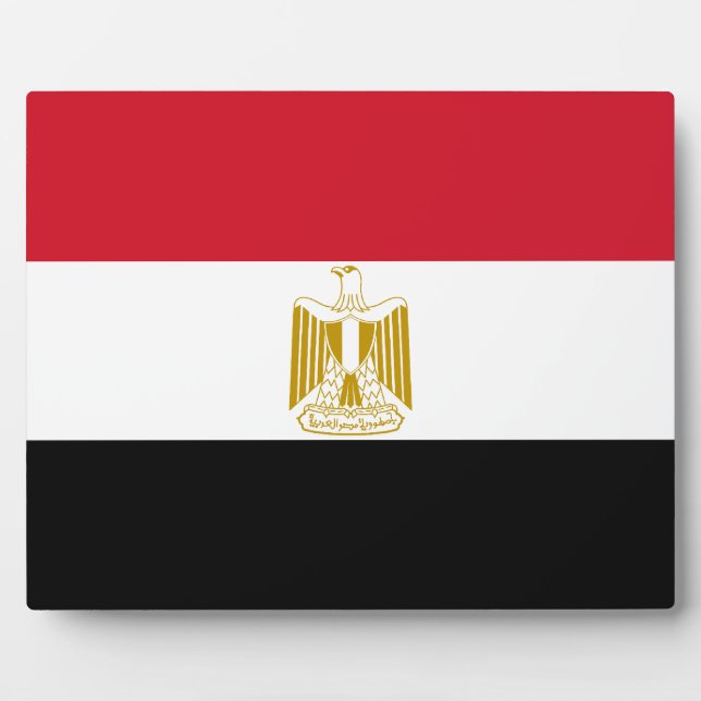 Egyptian Flag Plaque (Front)