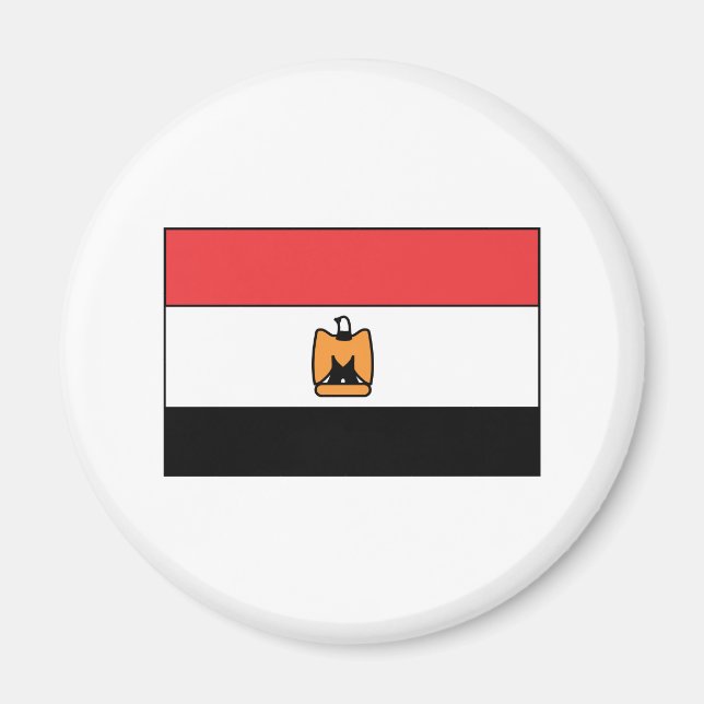 Egyptian Flag T-shirts and Gifts Magnet (Front)