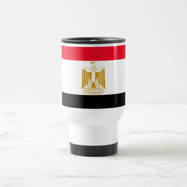 Egyptian Flag Travel Mug (Center)