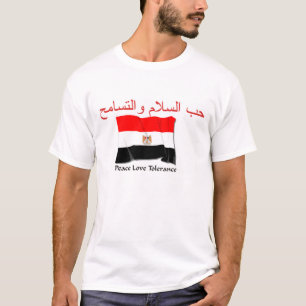 Egyptian Flag waving T-Shirt