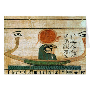 Egyptian funerary papyrus