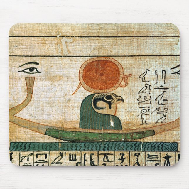 Egyptian funerary papyrus mouse mat (Front)