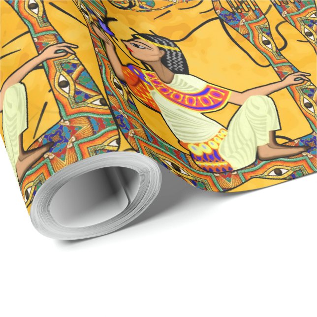 Egyptian Fusion Wrapping Paper (Roll Corner)