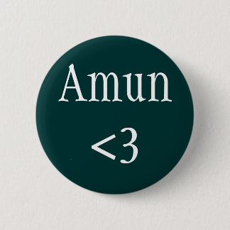 Egyptian God - Amun love badge