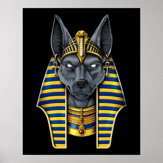 Egyptian God Anubis Poster (Front)