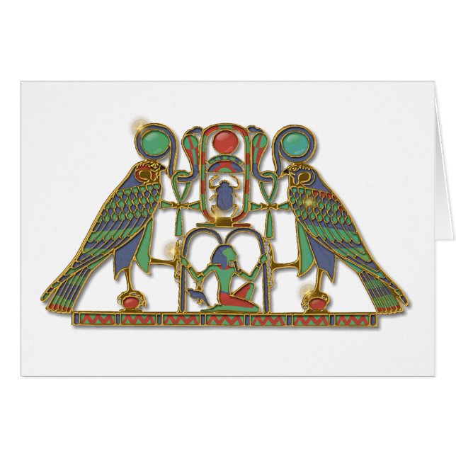 Egyptian God Horus Pectoral (Front Horizontal)