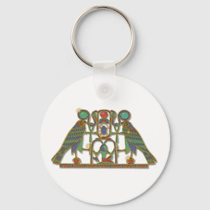Egyptian God Horus Pectoral Key Ring
