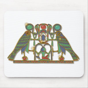 Egyptian God Horus Pectoral Mouse Mat