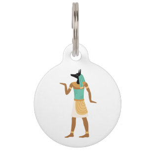 Egyptian God Pet Tag