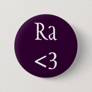 Egyptian God - Ra love badge