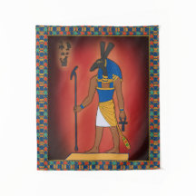 Egyptian God Seth Wall Hanging