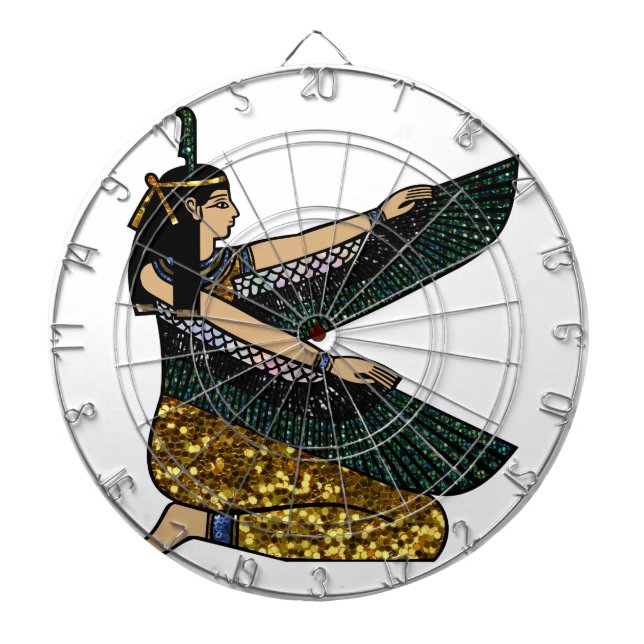 egyptian goddess dartboard (Front)