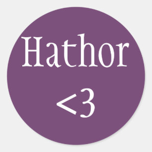 Egyptian Goddess Hathor Love sticker