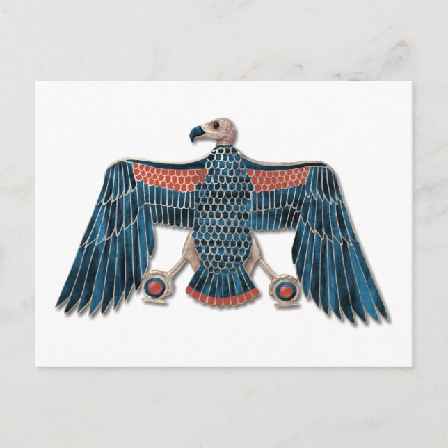 Egyptian Goddess Nekhbet Pectoral Postcard (Front)