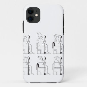 Egyptian Gods and Pharaohs in School iPhone 11 Case