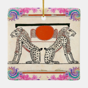 Egyptian Gods Ceramic Ornament