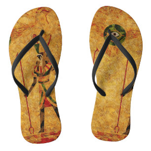Egyptian Gods Flip Flops