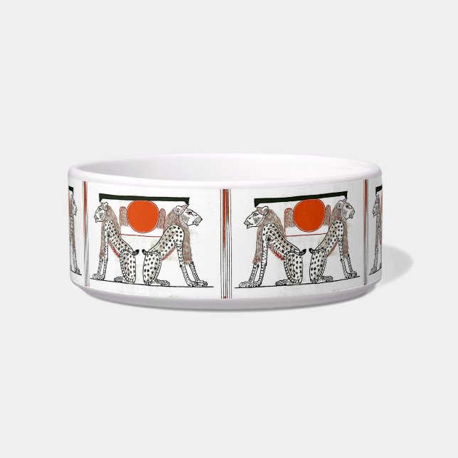 Egyptian Gods Pet Bowl (Front)