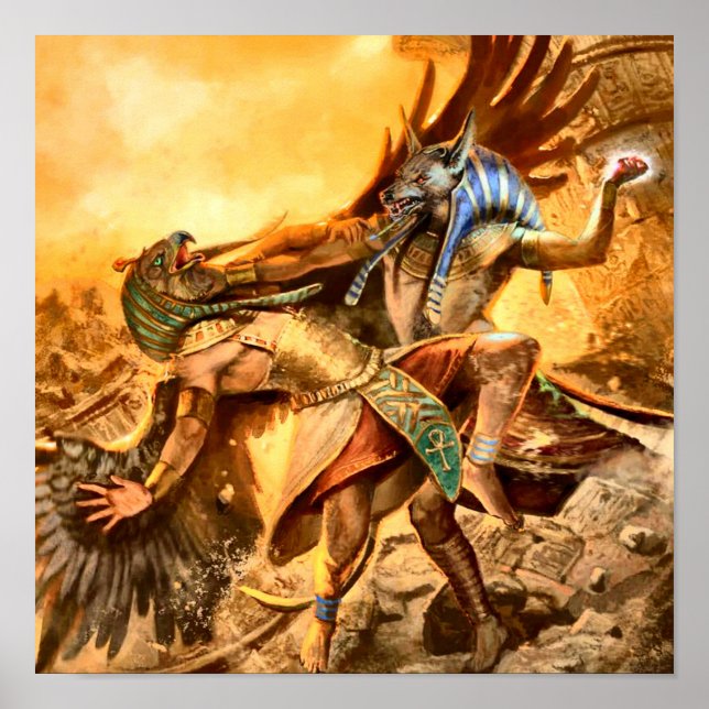 Egyptian Gods Poster (Front)