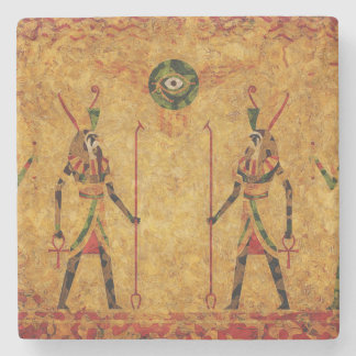 Egyptian Gods Stone Coaster
