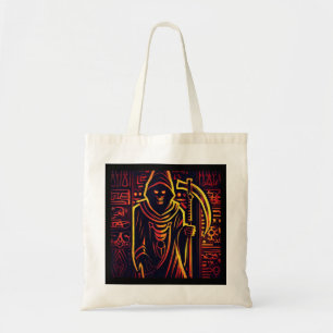Egyptian Grim Reaper Halloween 3 Tote Bag