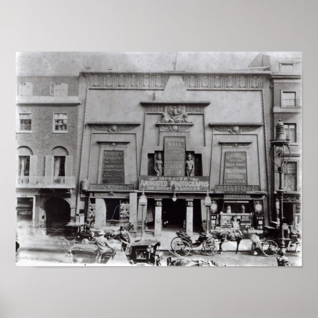 Egyptian Hall, Piccadilly 1895 Poster (Front)