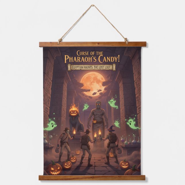 Egyptian Halloween tapestries (Front)