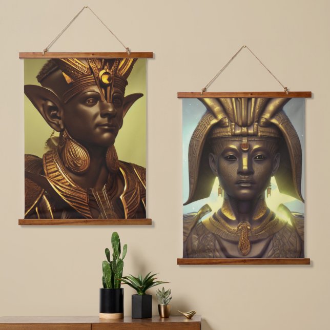 Egyptian Hanging Tapestry (Asymmetrical)