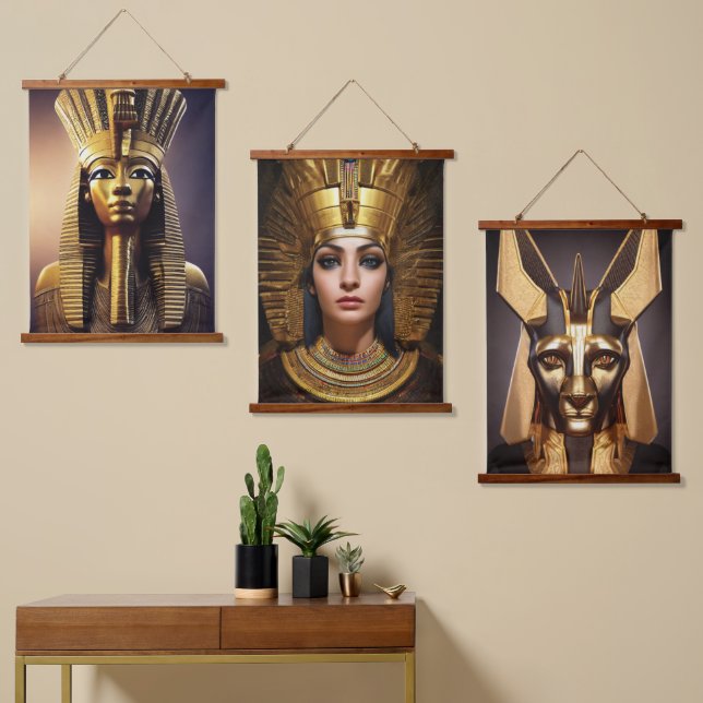 Egyptian Hanging Tapestry (Asymmetrical)