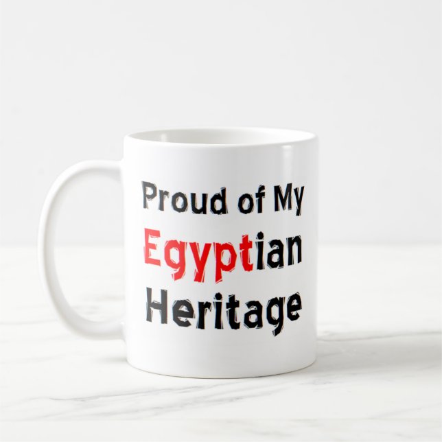 egyptian heritage coffee mug (Left)