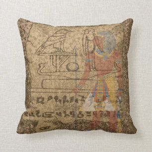 Egyptian Hieroglyphic Cushion
