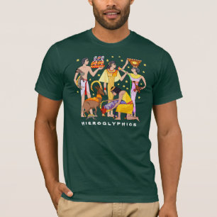 Egyptian Hieroglyphics Design T-shirt