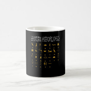 Egyptian Hieroglyphics Egypt Pyramid Coffee Mug